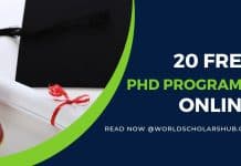 20 Free PhD Programs Online free phd programs online