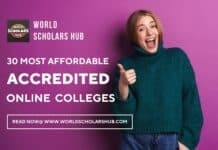 30 Most Affordable Accredited Online Colleges 30 Most Affordable Accredited Online Colleges